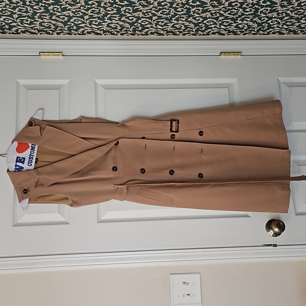 WHBM tan sleeveless dress size 4